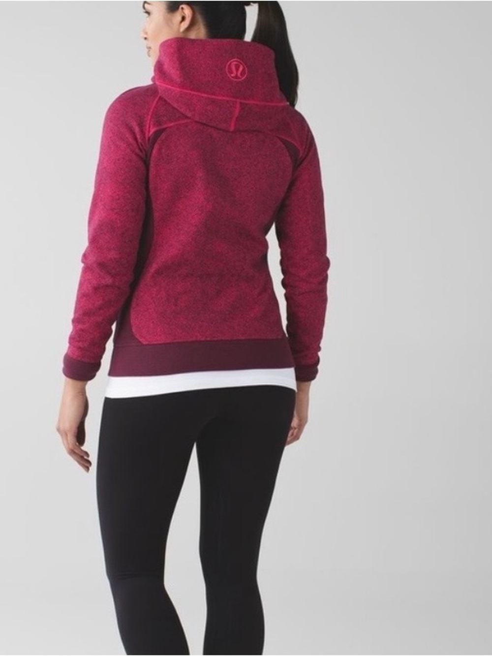 Lululemon Scuba Hoodie III Rio Mist Boom Juice Red Grape - Picture 3 of 9